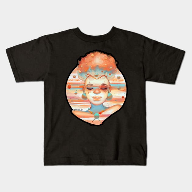 Planette Jupiter Kids T-Shirt by GDBee